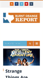 Mobile Screenshot of burntorangereport.com
